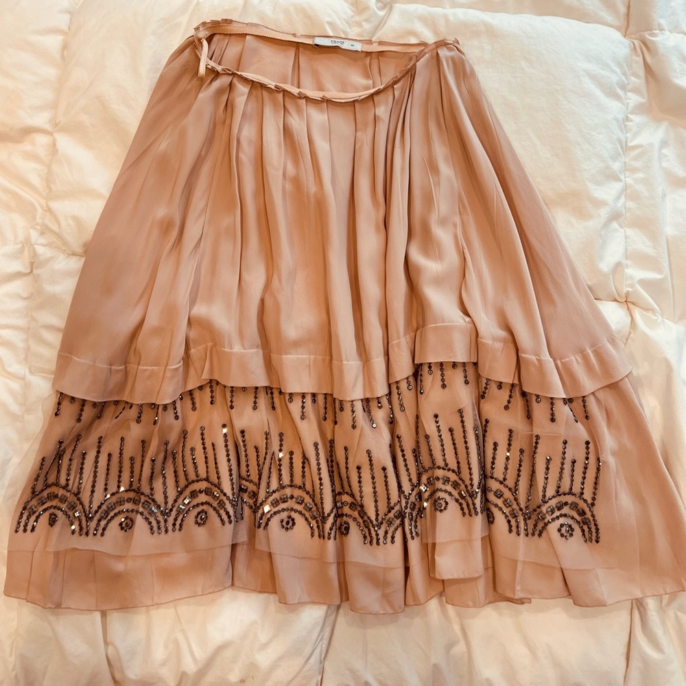 Vintage Prada Silk Skirt